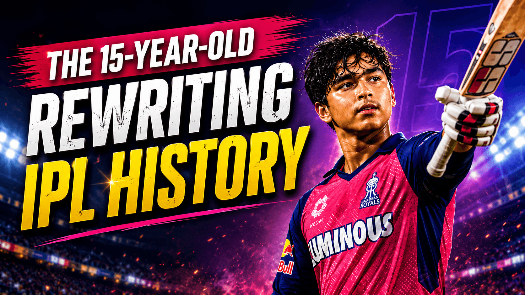The 15-Year-Old Rewriting IPL History image