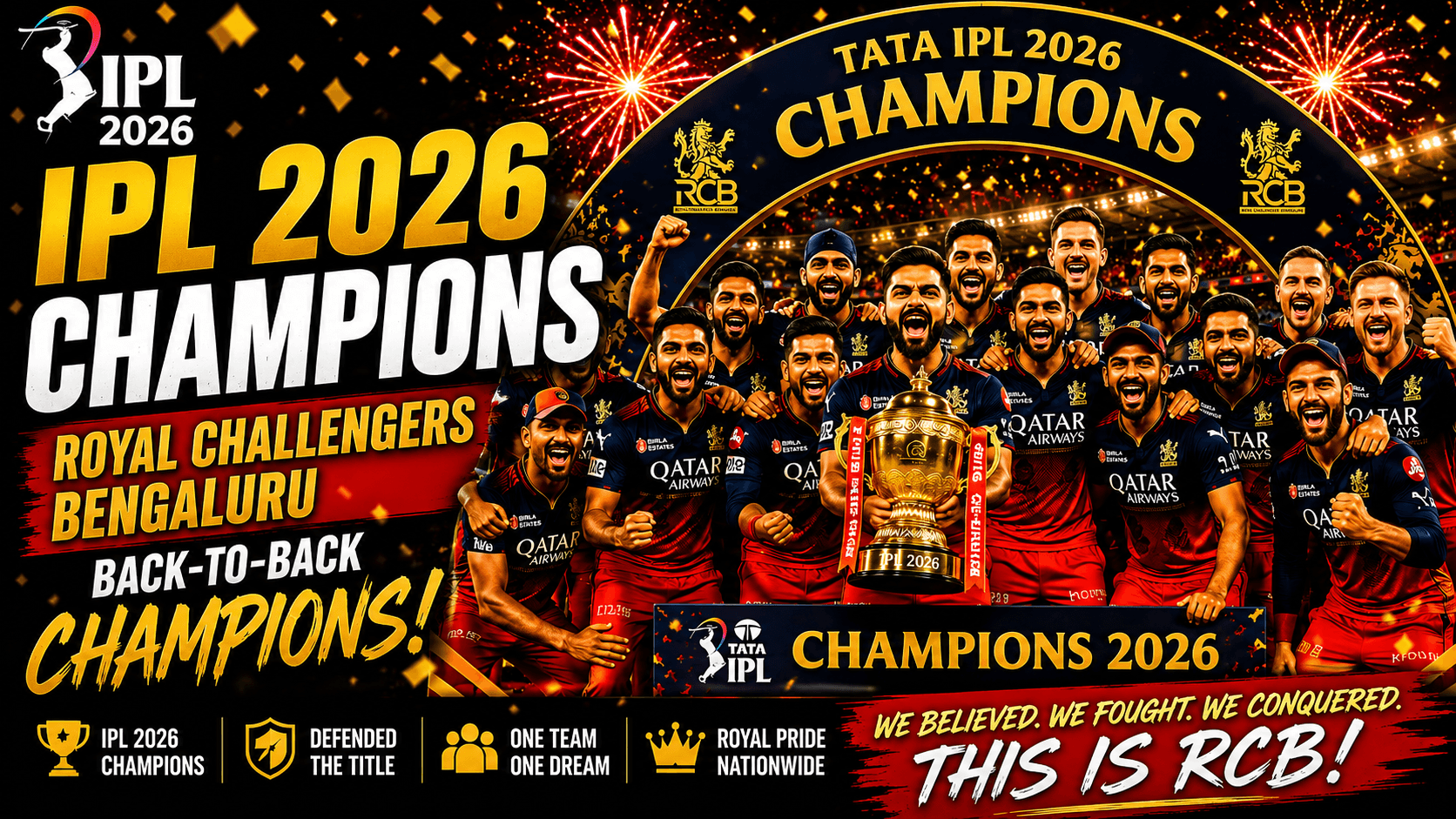 One Team, One Trophy, One Dream: IPL 2026 Has Its Champion image